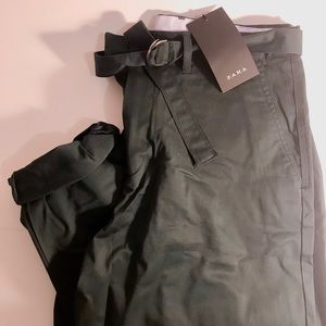 NWT ZARA paper bag trousers